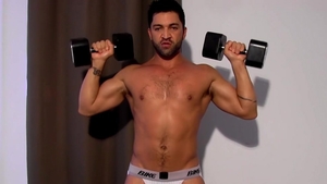 FetishMen: Stiff Cam sucks Dominic Pacifico uncut dick