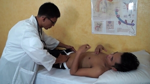 Doctor Twink: Asian Gilbert moaning