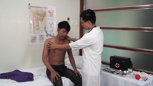 Doctor Twink - Asian Freddy in silk sexy dancing on the table