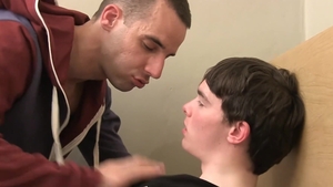 EuroBoyXXX.com: Charlie touching uncut dick