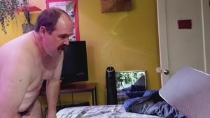 gracious Moustache Daddy acquires Pumped Full Of rod By Bearded Bubba Bear Then Jerks And Sucks The sperm Out Of His rod