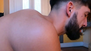 Latin Leche: Hot Milo with Gustavo butt fucking