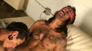 AlternaDudes: Pierced Thrasher deepthroat