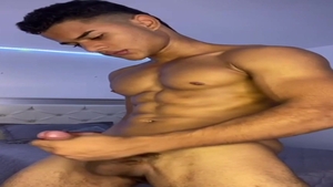 EastBoys.com - Cute gay latino cumshot on web-cam solo