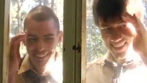 Three teen Scouts In Camp Have Hard fuck And cum In mouth