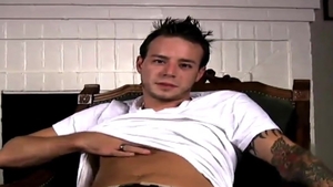 DirtyBoyVideo - Straight guy Troy tug job at the audition