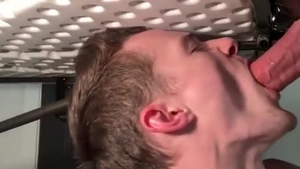 GayHub24.com - enormous weenie At The gay Milking Table