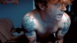 lusty Ginger Cums Twice