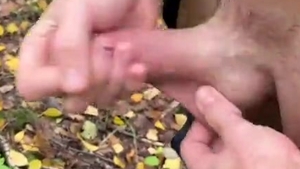 Caught A Forester jerking off, drilled A twink Hard And Finished All Over Him