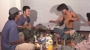 Fabulous Adult Scene homo brunette hair tight nice-looking One