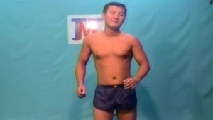 CHINESE MUSCLE guy sexy underclothing SHOW 03