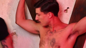 Subservient Axel Cums From Aaron's Punishments