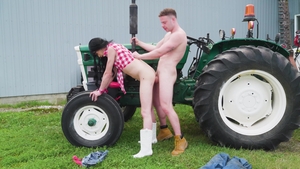 Femboyish: Innocent Twink Bends Over for Doggy