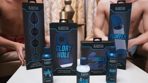 Men: Joey's Mouth Takes Jake's Glory Hole Stroker Test Ride