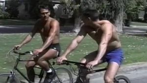 Falcon Studios: Dick and Dildo Make Alan a Very Happy Man