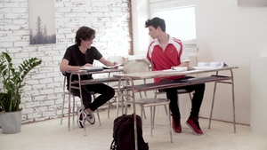 Sneaky Twinks' Secret Classroom Fun