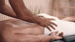 Sean Cody: Shaven-headed Masseur Rocky Takes Care of Sumner