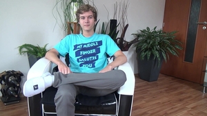 What keeps this gay adult performer going after long shoots?