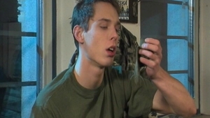 Sergeant Spanks Subordinate with a Rod & Cock