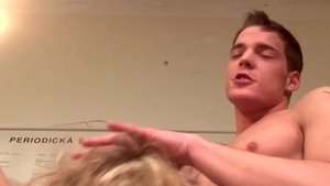Big Dick Slapping on Alex's Face