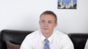 Missionary Boys: Short-haired Twink's Bareback