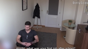 Dirty Scout: Huge Dildo Takes on Tiny Belgian Hole