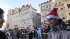 Czech Hunter: Frosty Fingering at Prague Xmas