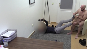 Dirty Scout: Seduction Through Feet Massage at Work